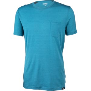 Surly Merino Pocket T-Shirt: Blue